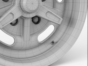 kidney bean wheel 3D Model