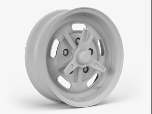 kidney bean wheel 3D Model