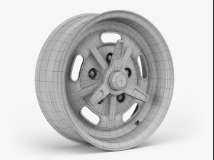kidney bean wheel 3D Model