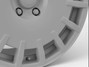 oz rally racing wheel 3D Model