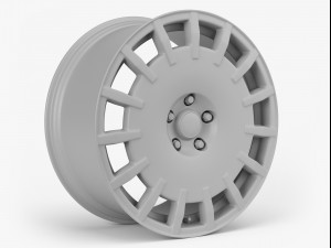 oz rally racing wheel Modello 3D
