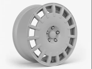 oz rally racing wheel 3D Model
