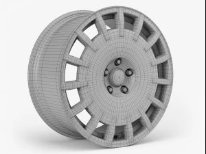 oz rally racing wheel 3D Model