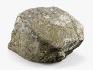 maine rock - 8k tarama 3D Model