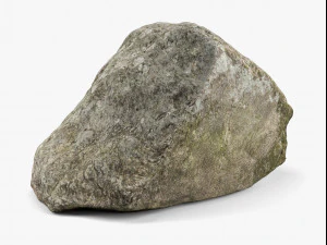 maine rock - 8k scan 3D Model