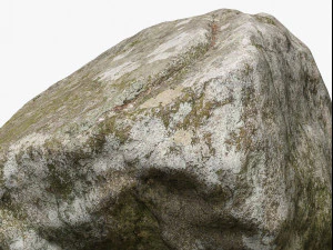maine rock - 8k scan 3D Model