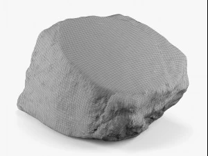maine rock - 8k scan 3D Model