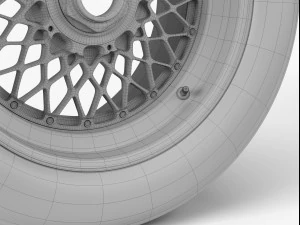 combo goodyear eagle bbs e55 Modelo 3D