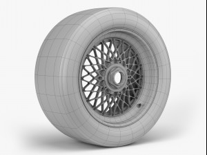 goodyear eagle bbs e55 combo 3D Model