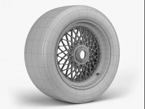 combo goodyear eagle bbs e55 Modelo 3D