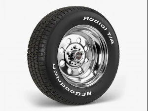 комбо bfgoodrich с драглитом 3D Модель
