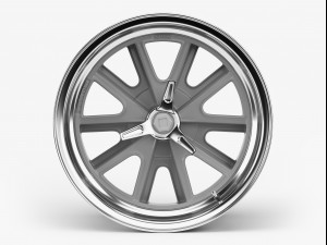 american racing heritage wheel Modelo 3D