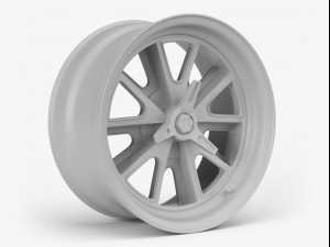 american racing heritage wheel Modelo 3D
