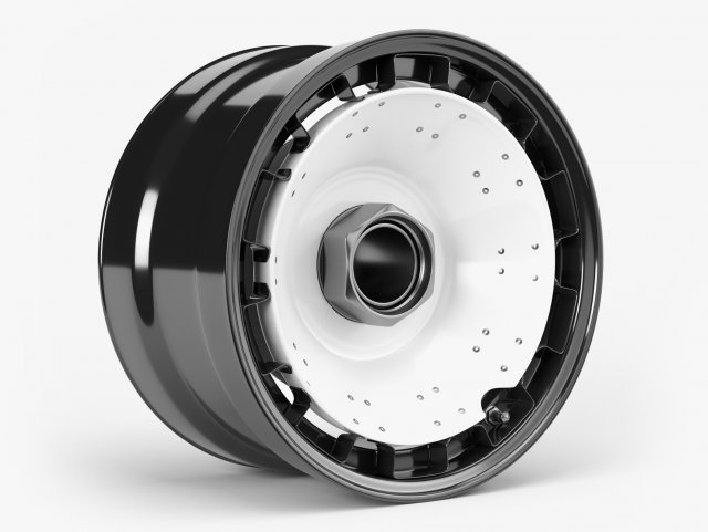 porsche turbofan wheel 3D Модель .c4d .max .obj .3ds .fbx .stl .blend 
