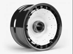 porsche turbofan wheel 3D Model