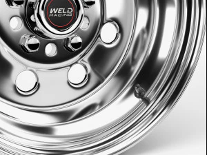 weld draglite wheel 3D Model