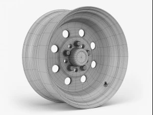 weld draglite wheel 3D Model
