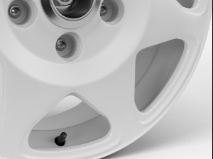 porsche 959 safari wheel Modelo 3D