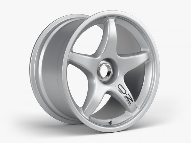 oz racing wheel 3D Модель .c4d .max .obj .3ds .fbx .stl .blend 