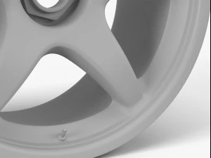 oz racing wheel 3D Model