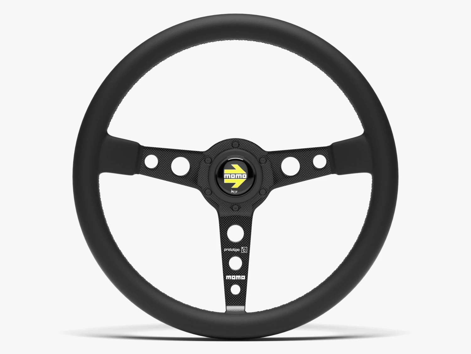 momo prototipo steering wheel 3D Model .c4d .max .obj .3ds .fbx .stl .blend