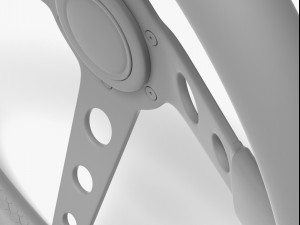 momo prototipo steering wheel 3D Model
