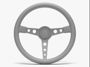 momo prototipo steering wheel 3D Model