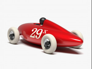 belly tank racer Model 3D