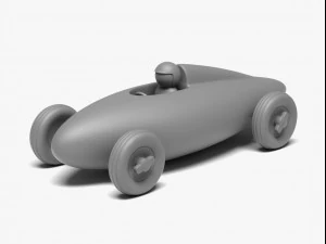 belly tank racer 3D Model