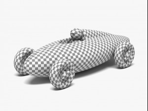 belly tank racer Model 3D