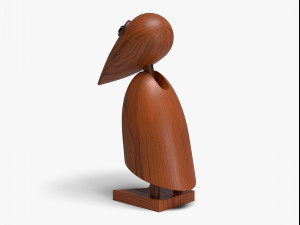 wooden karasu 3D Model