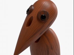 wooden karasu 3D Model