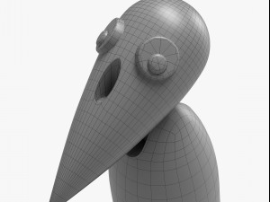 wooden karasu 3D Model