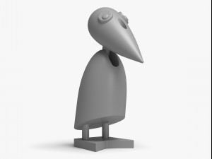 wooden karasu 3D Model