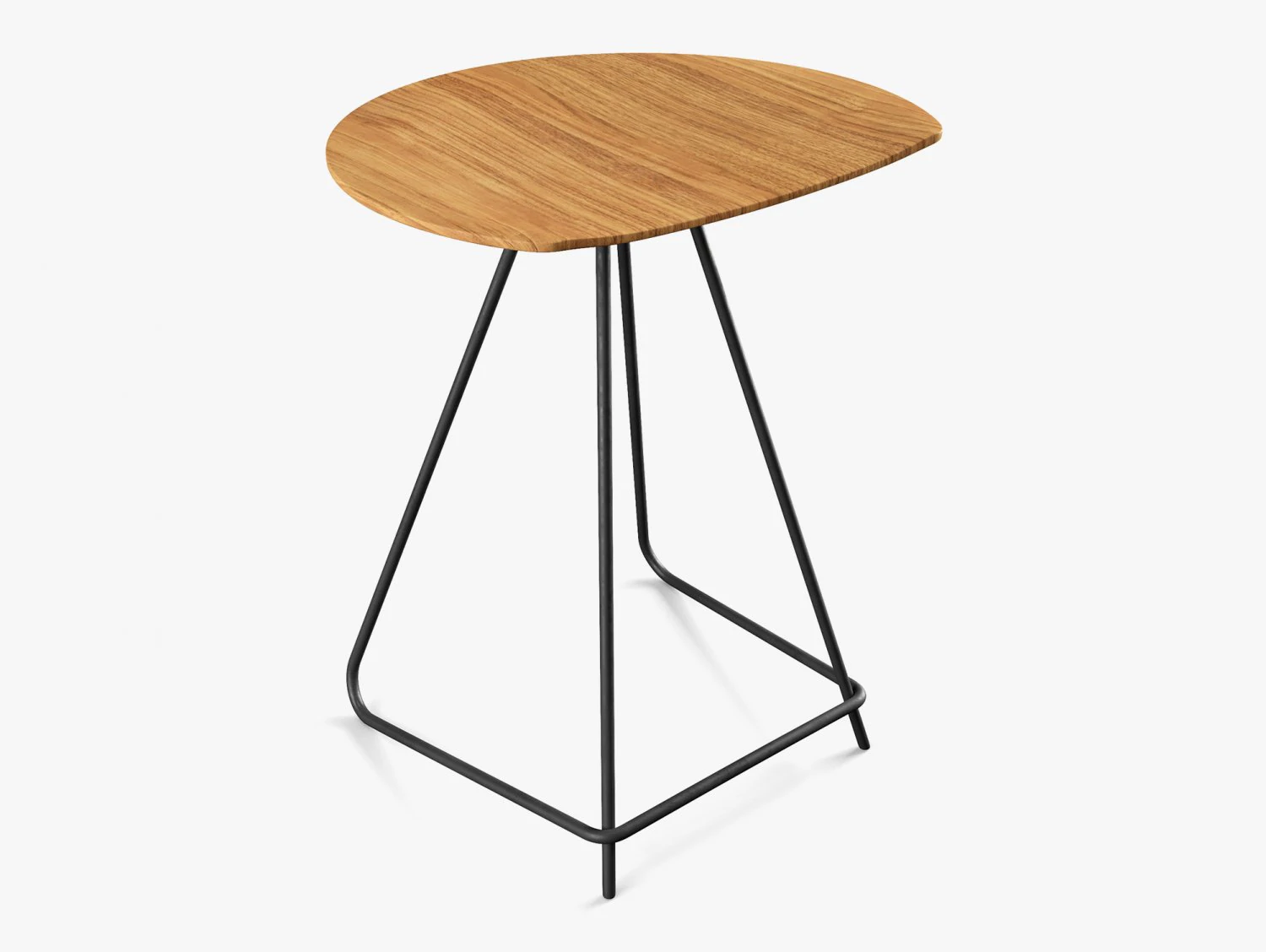 short wood stool 3D Model .c4d .max .obj .3ds .fbx .stl .blend