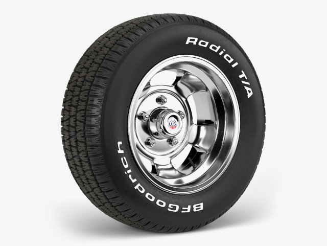 bfgoodrich indy mag combo 3Dモデル .c4d .max .obj .3ds .fbx .stl .blend 