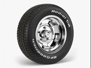 комбо bfgoodrich indy mag 3D Модель