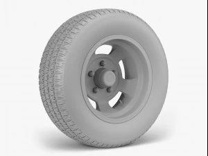 bfgoodrich indy mag combo 3D Model