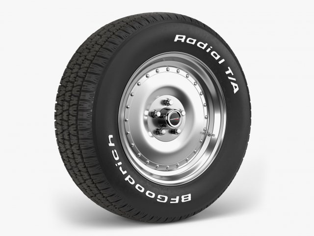 bfgoodrich auto drag combo 3D Model .c4d .max .obj .3ds .fbx .stl .blend 