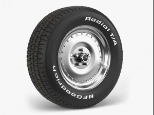 комбо bfgoodrich с автоматическим перетаскиванием 3D Модель