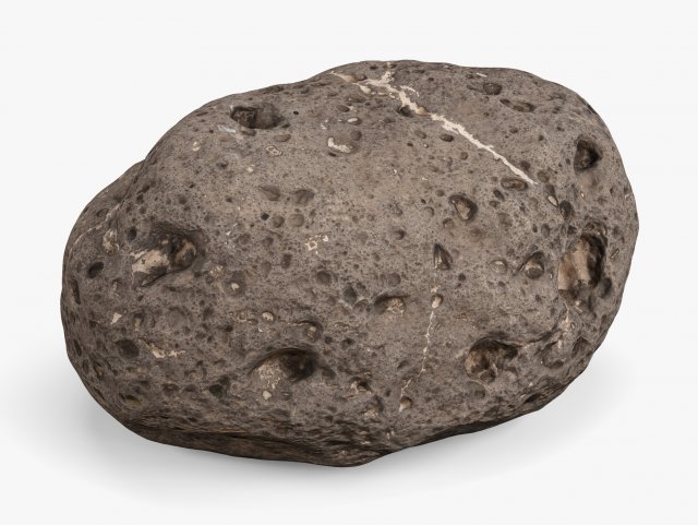 rock 06 - 8k scan 3D 模型 .c4d .max .obj .3ds .fbx .stl .blend 