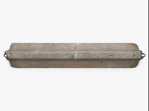 concrete barrier 02 - 8k scan Modelo 3D