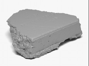 concrete chunk 02 - 16k scan 3D Model
