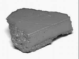 concrete chunk 02 - 16k scan 3D Model