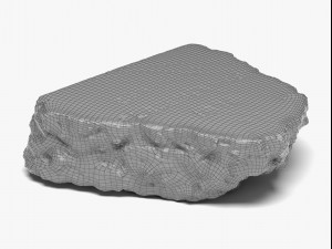 concrete chunk 02 - 16k scan 3D Model