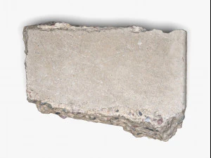 concrete chunk 03 - 16k scan 3D Model
