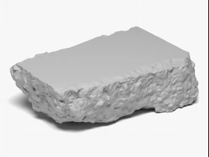 concrete chunk 03 - 16k scan 3D Model