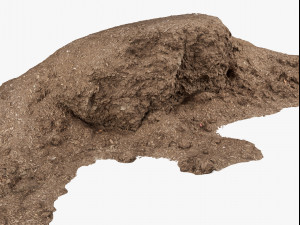 mulch pile - 8k scan 3D Model