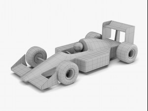 f1 racer 3Dモデル