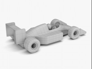 f1 racer 3Dモデル